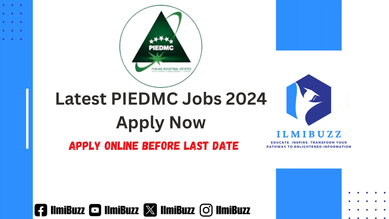 Latest PIEDMC Jobs 2024